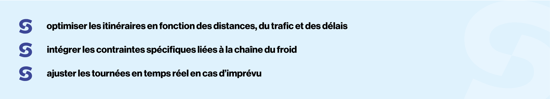 Planification des tournées