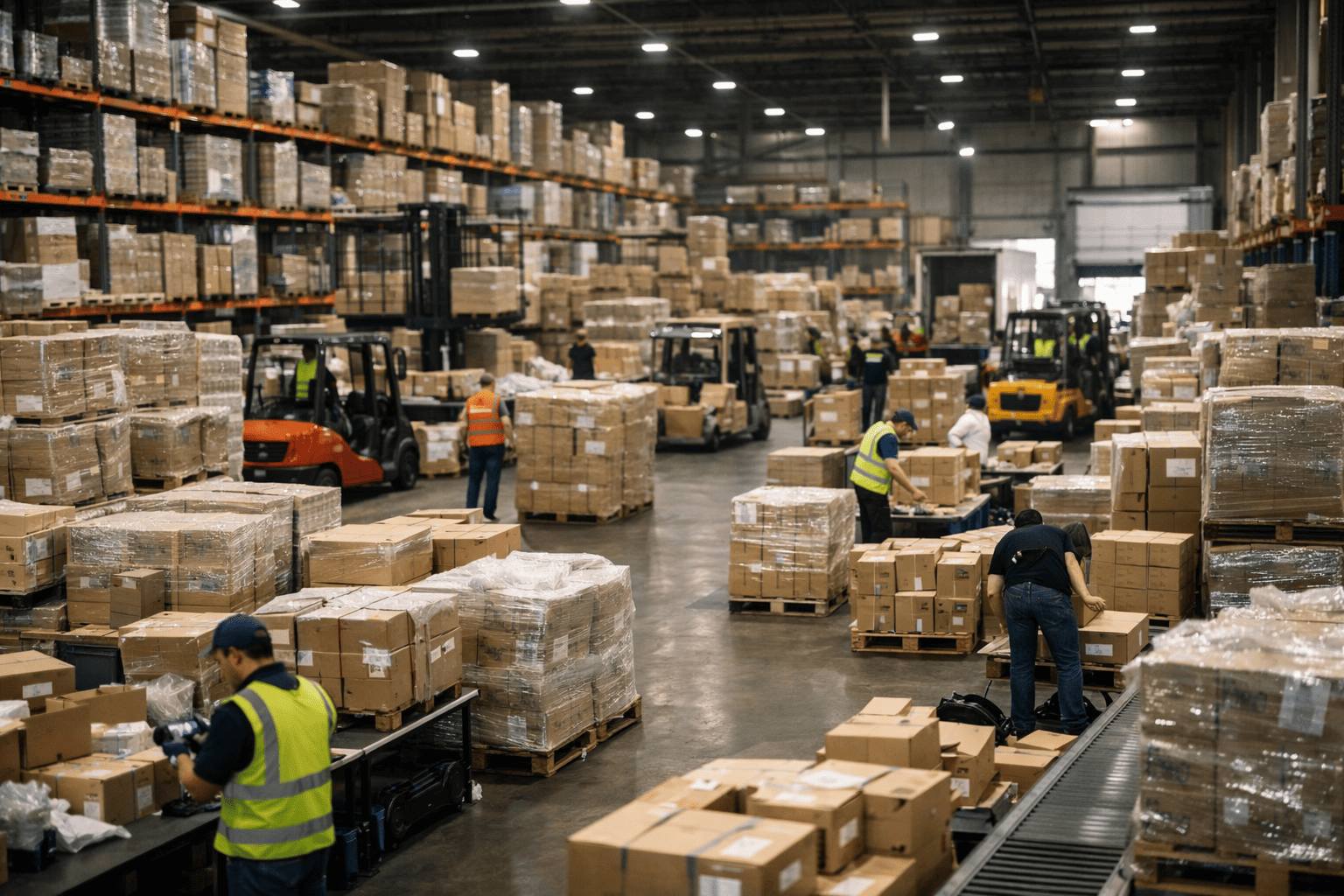 Gestion de pic d'activité logistique