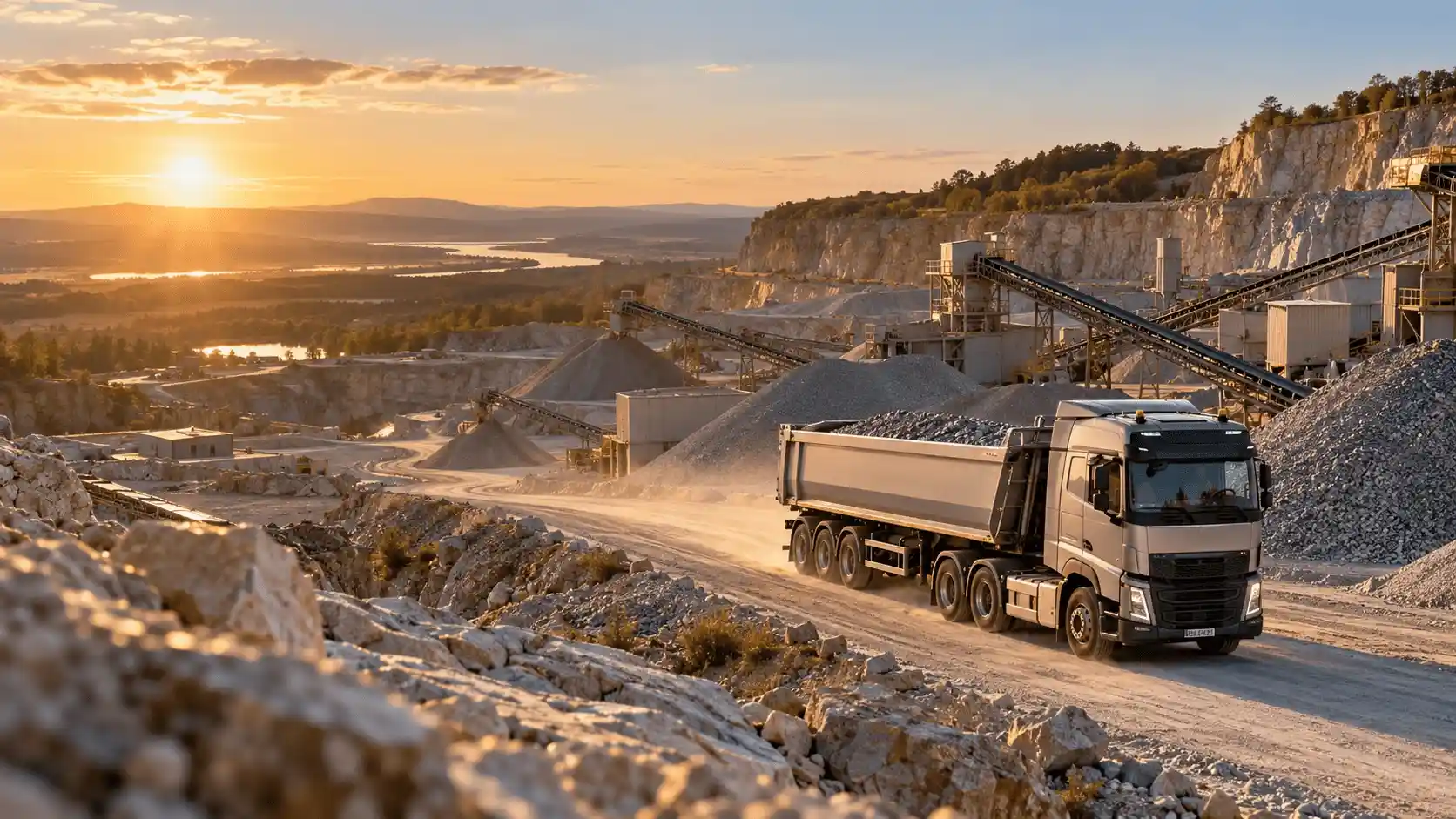 Optimisation transport granulats