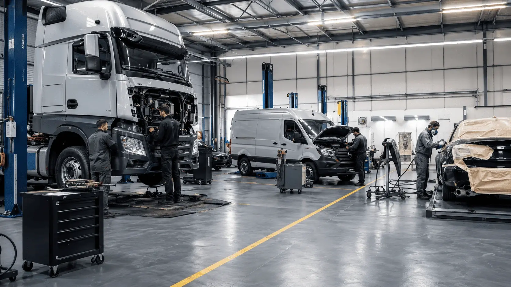 Multi-site garage software