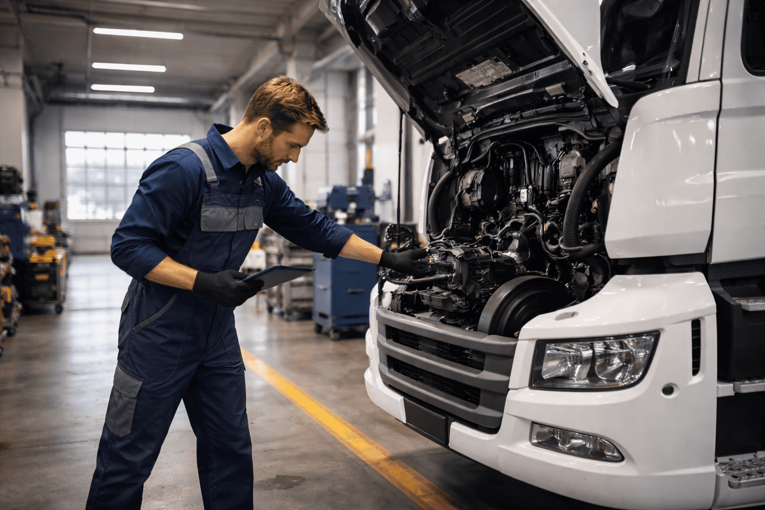 Disponibilité flotte poids lourds