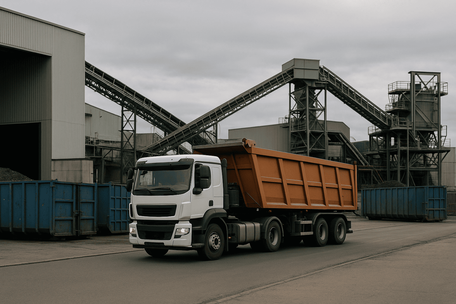 Trackdechets camion benne